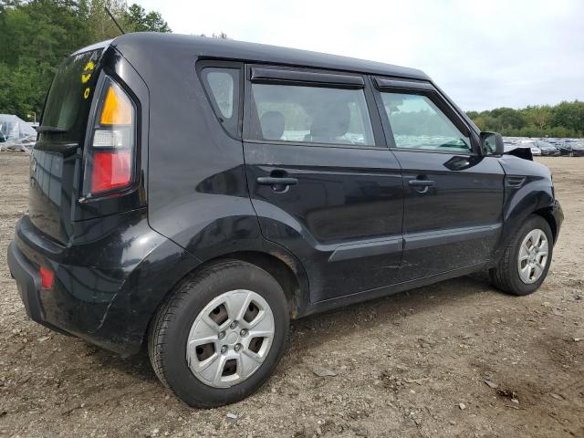 KNDJT2A18B7230040 - 2011 KIA SOUL BLACK photo 3