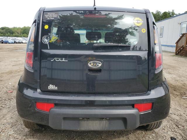 KNDJT2A18B7230040 - 2011 KIA SOUL BLACK photo 6