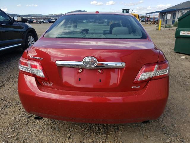 4T1BK3EK7AU113934 - 2010 TOYOTA CAMRY SE MAROON photo 6