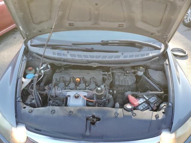 2HGFA16629H534085 - 2009 HONDA CIVIC LX-S Մոխրագույն լուսանկար 11