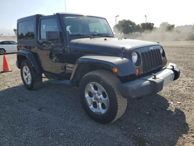 1C4AJWBG9DL512438 - 2013 JEEP WRANGLER SAHARA BLACK photo 4