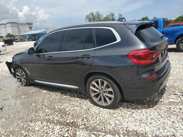 5UXTR9C55KLR07003 - 2019 BMW X3 XDRIVE30I GRAY photo 2