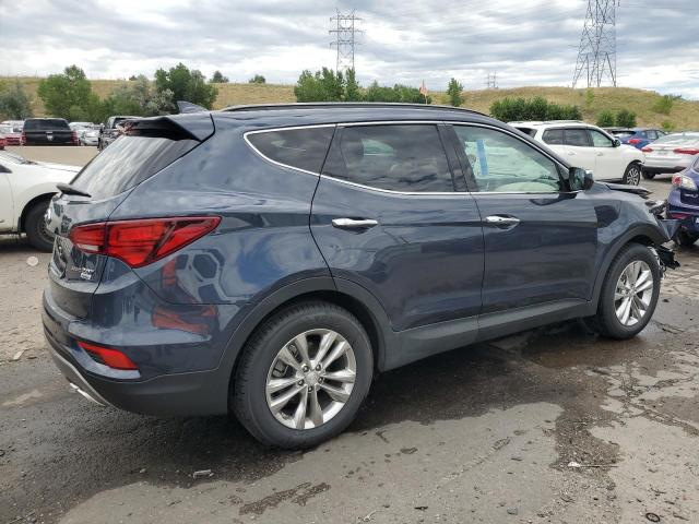 5NMZUDLA1HH039988 - 2017 HYUNDAI SANTA FE S BLUE photo 3