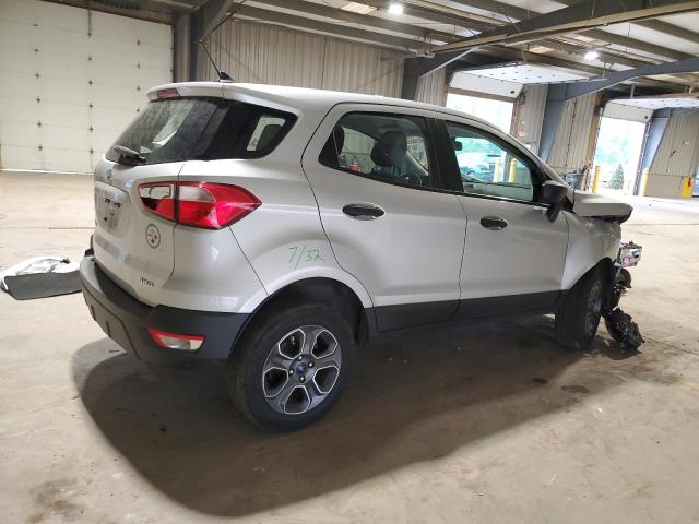 MAJ6S3FL4NC469112 - 2022 FORD ECOSPORT S SILVER photo 3