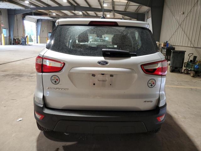 MAJ6S3FL4NC469112 - 2022 FORD ECOSPORT S SILVER photo 6
