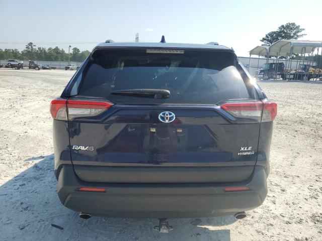 JTMR6RFV2LD004951 - 2020 TOYOTA RAV4 XLE BLUE photo 6