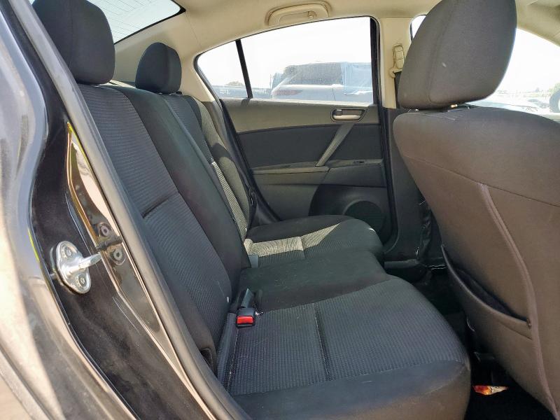 JM1BL1U79D1848102 - 2013 MAZDA 3 I BLACK photo 10