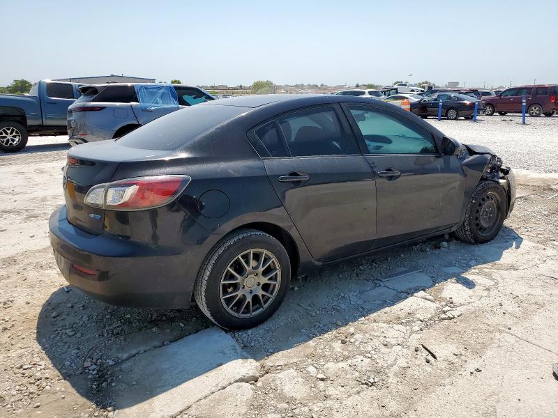 JM1BL1U79D1848102 - 2013 MAZDA 3 I BLACK photo 3