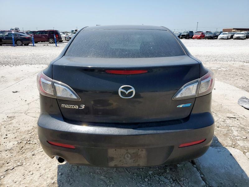 JM1BL1U79D1848102 - 2013 MAZDA 3 I BLACK photo 6