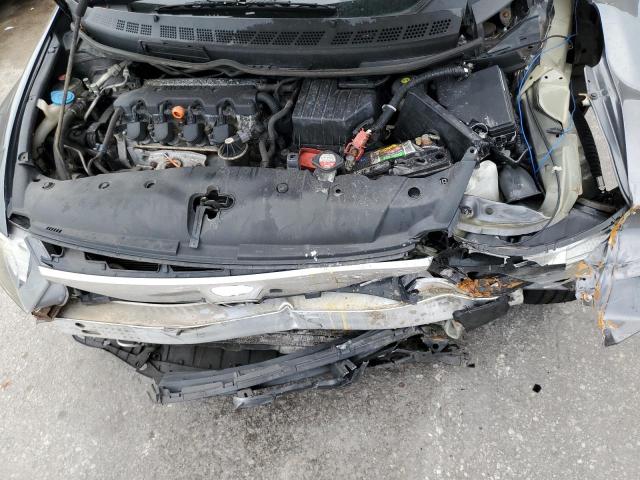 19XFA16639E005593 - 2009 HONDA CIVIC LX-S Gris photo 11