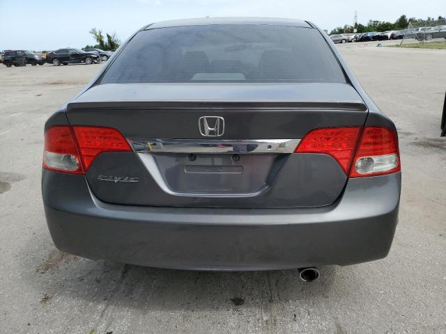 19XFA16639E005593 - 2009 HONDA CIVIC LX-S GRAY photo 6