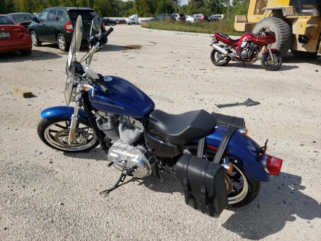 1HD4CR218HC442634 - 2017 HARLEY-DAVIDSON XL883 SUPERLOW BLUE photo 3