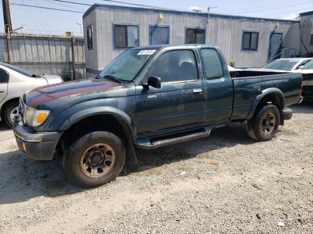 4TASM92N9WZ147590 - 1998 TOYOTA TACOMA XTRACAB PRERUNNER GREEN photo 1