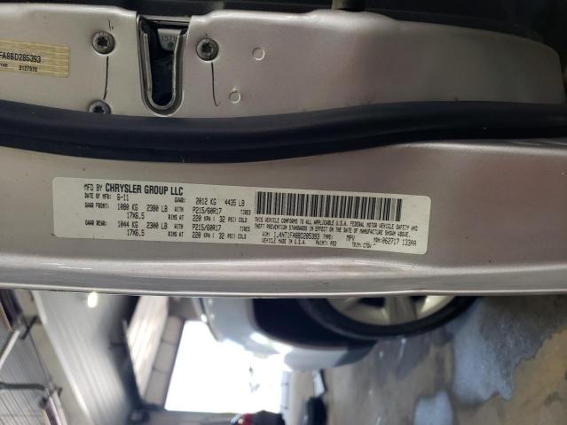 1J4NT1FA8BD285393 - 2011 JEEP COMPASS SPORT SILVER photo 13