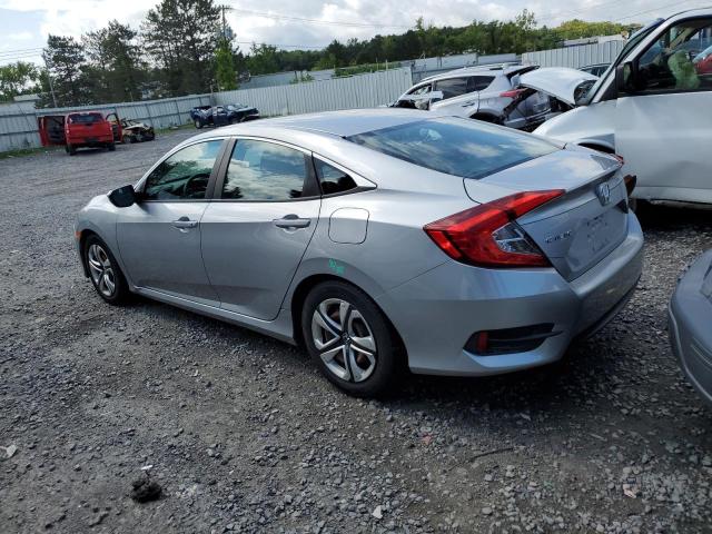 19XFC2F54JE202431 - 2018 HONDA CIVIC LX SILVER photo 2