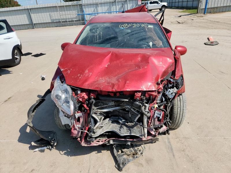 JTDKN3DU9A5210593 - 2010 TOYOTA PRIUS RED photo 5