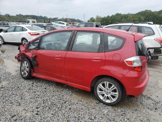 JHMGE8H67AS002422 - 2010 HONDA FIT SPORT RED photo 2