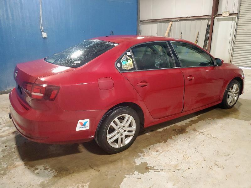3VW2B7AJ7JM262015 - 2018 VOLKSWAGEN JETTA S أحمر صورة 3