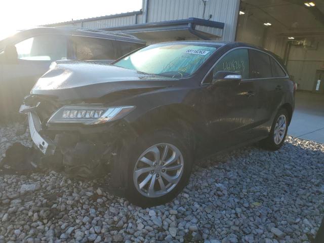 5J8TB4H34GL008853 - 2016 ACURA RDX BLACK photo 1