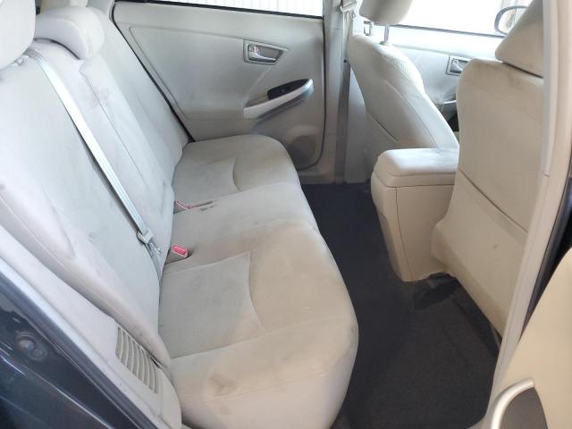 JTDKN3DU8F1955723 - 2015 TOYOTA PRIUS BLACK photo 10