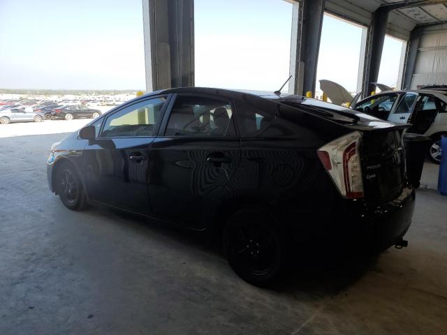 JTDKN3DU8F1955723 - 2015 TOYOTA PRIUS BLACK photo 2