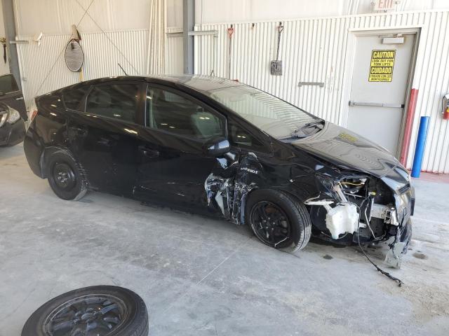 JTDKN3DU8F1955723 - 2015 TOYOTA PRIUS BLACK photo 4