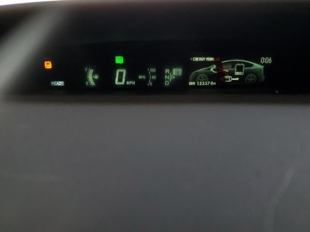 JTDKN3DU8F1955723 - 2015 TOYOTA PRIUS BLACK photo 9