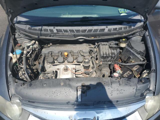 19XFA1F55BE038186 - 2011 HONDA CIVIC LX GRAY photo 11