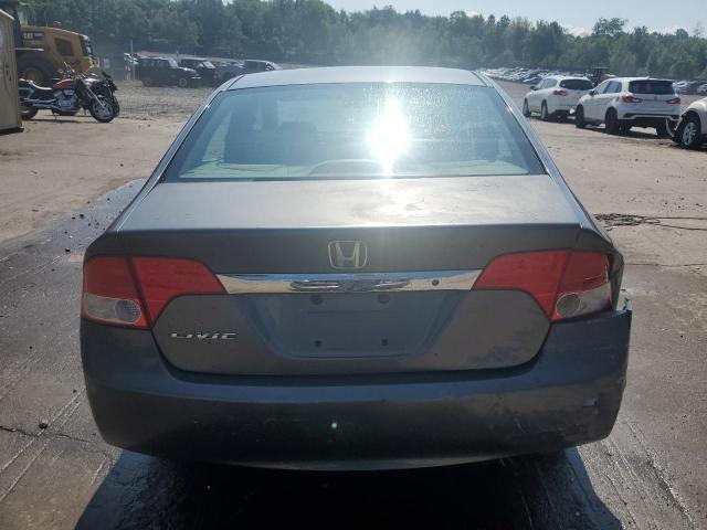 19XFA1F55BE038186 - 2011 HONDA CIVIC LX GRAY photo 6