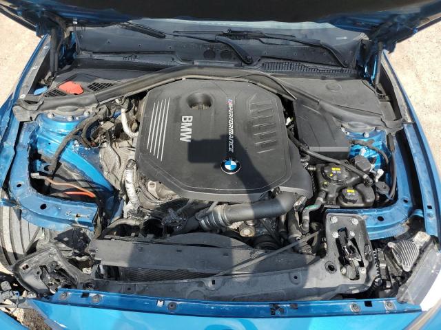 WBA2J5C06M7G96598 - 2021 BMW M240I BLUE photo 11