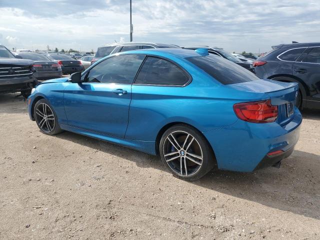 WBA2J5C06M7G96598 - 2021 BMW M240I BLUE photo 2