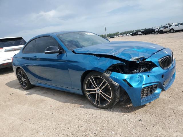 WBA2J5C06M7G96598 - 2021 BMW M240I BLUE photo 4