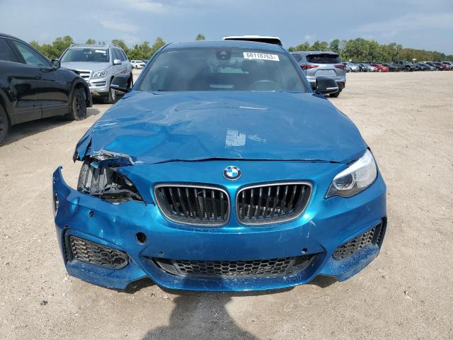 WBA2J5C06M7G96598 - 2021 BMW M240I BLUE photo 5