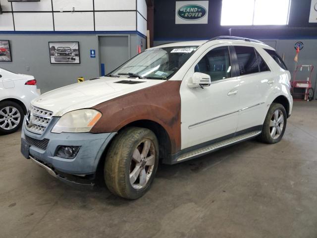 4JGBB8GB4BA654680 - 2011 MERCEDES-BENZ ML 350 4MATIC WHITE photo 1