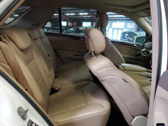 4JGBB8GB4BA654680 - 2011 MERCEDES-BENZ ML 350 4MATIC WHITE photo 11