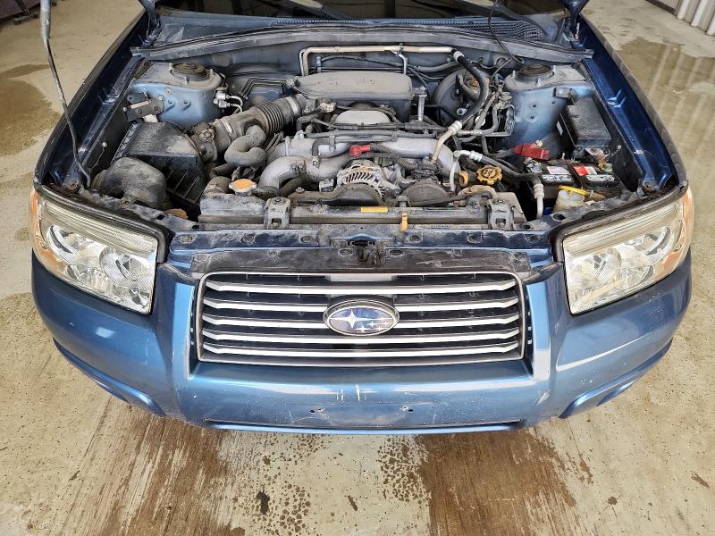 JF1SG63697H708241 - 2007 SUBARU FORESTER 2.5X BLUE photo 12