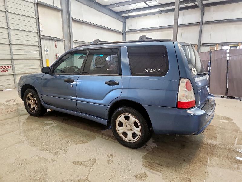 JF1SG63697H708241 - 2007 SUBARU FORESTER 2.5X BLUE photo 2