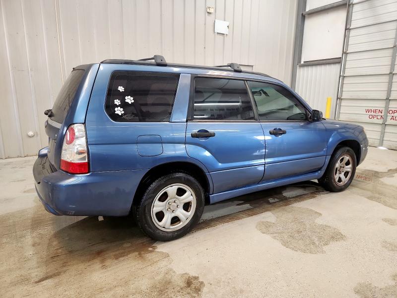 JF1SG63697H708241 - 2007 SUBARU FORESTER 2.5X BLUE photo 3