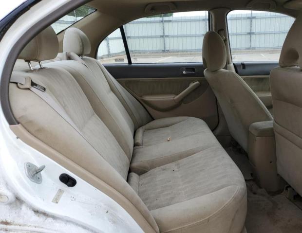 2HGES26744H515599 - 2004 HONDA CIVIC EX WHITE photo 10