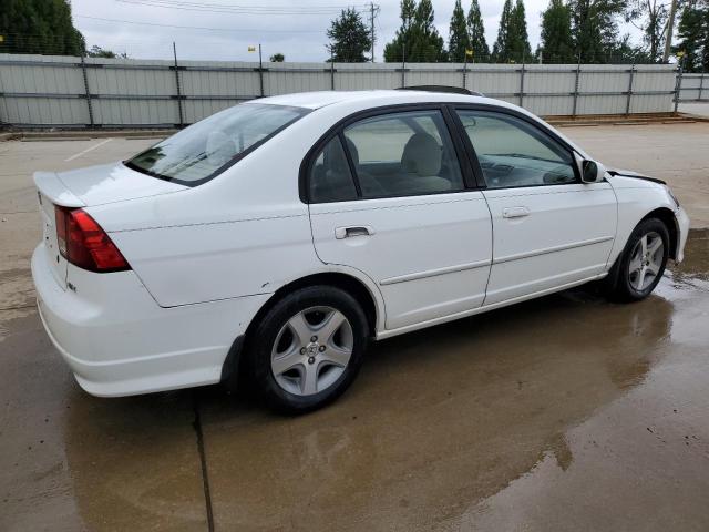 2HGES26744H515599 - 2004 HONDA CIVIC EX WHITE photo 3