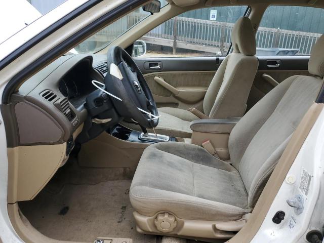 2HGES26744H515599 - 2004 HONDA CIVIC EX WHITE photo 7
