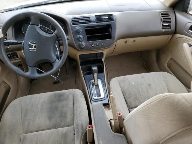 2HGES26744H515599 - 2004 HONDA CIVIC EX WHITE photo 8