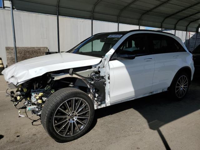 WDC0G4KB6KF662595 - 2019 MERCEDES-BENZ GLC 300 4MATIC WHITE photo 1