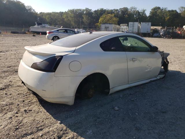 JNKCV64E38M129389 - 2008 INFINITI G37 BASE WHITE photo 3