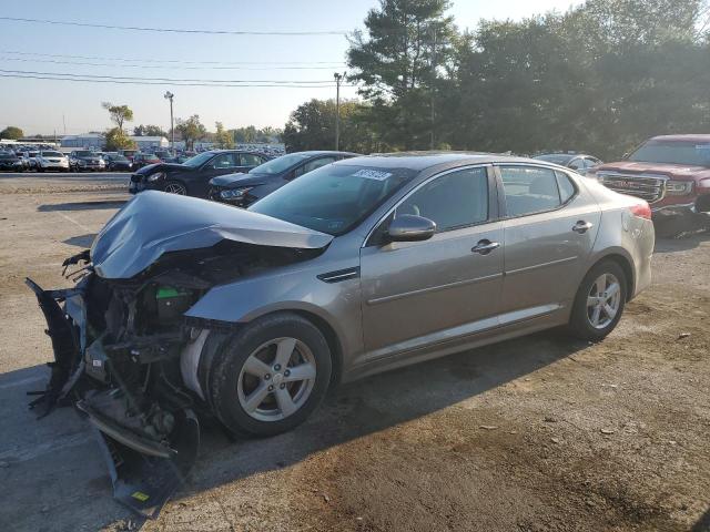 5XXGM4A78FG489339 - 2015 KIA OPTIMA LX GRAY photo 1