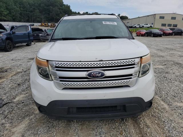 1FM5K7B82DGB49806 - 2013 FORD EXPLORER WHITE photo 5
