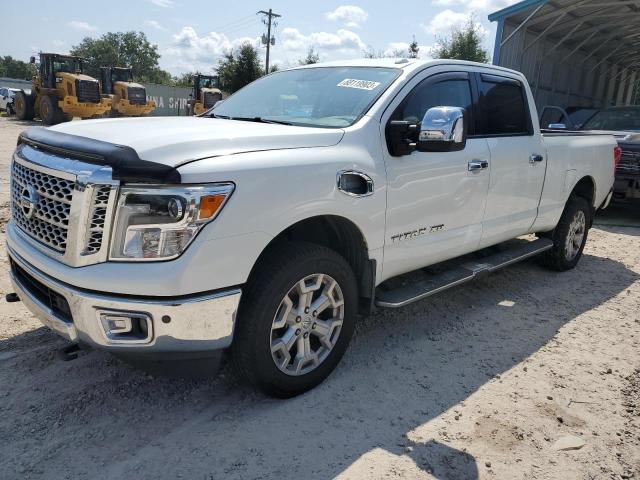 1N6BA1F49HN553120 - 2017 NISSAN TITAN XD SL WHITE photo 1