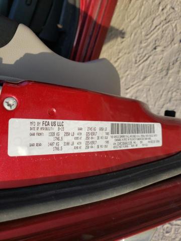 2C4RC1BG4GR121225 - 2016 CHRYSLER TOWN & COU TOURING 红色 照片 14