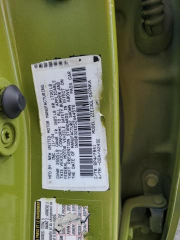 1NXBR32E05Z444578 - 2005 TOYOTA COROLLA CE GREEN photo 13