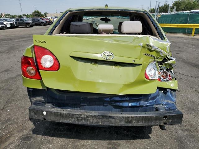 1NXBR32E05Z444578 - 2005 TOYOTA COROLLA CE GREEN photo 6